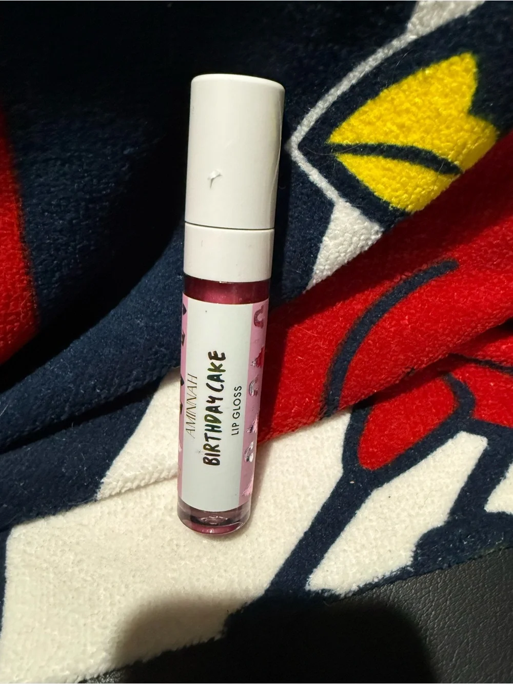 Aminnah Birthday Cake Lip Gloss - Pink Shine